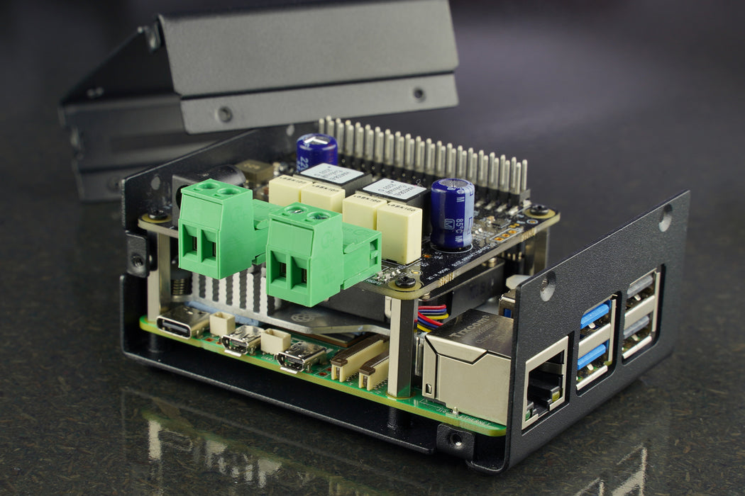 KKSB Case for Raspberry Pi 5 – Compatible with Raspberry Pi DigiAMP+ IQAudio Sound Card