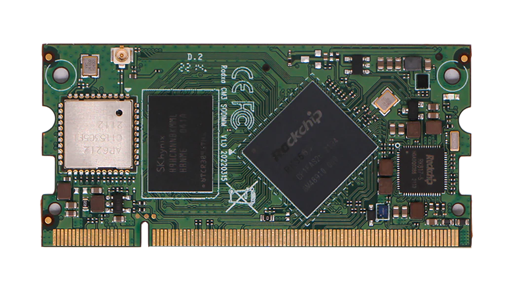 Radxa ROCK3 Compute Module SODIMM 1GB RAM 8GB eMMC SoM (System on Module)