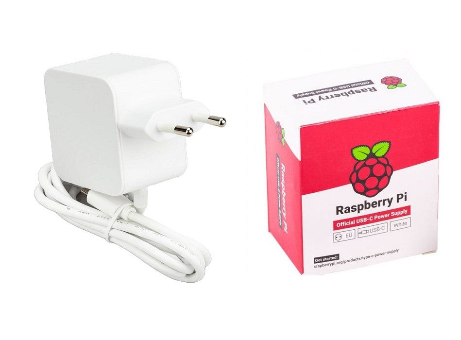 Raspberry Pi 5 27W USB-C Nätadapter