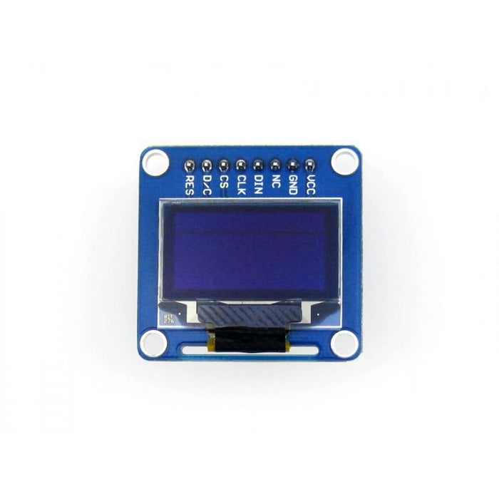 0,96 tum SSD1306 Chip OLED 128x64p I2C och SPI stöder vertikal stifthuvud