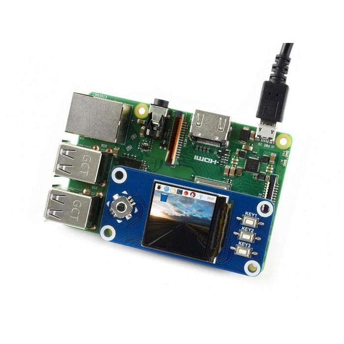 240x240p 1,3 tums RGB IPS LCD -hatt för Raspberry Pi ST7789 Driver SPI -gränssnitt