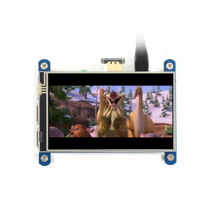 4-tums HDMI LCD för Raspberry Pi (480x800p / IPS / Type H)