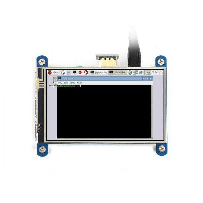 4-tums HDMI LCD för Raspberry Pi (480x800p / IPS / Type H)