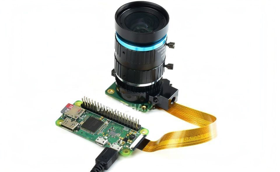 16 mm teleobjektiv med multifältvinkel för Raspberry Pi HQ -kamera