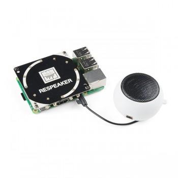 4-Mic Array Expansion Board för Raspberry Pi (ReSpeaker Quad-Microphone)