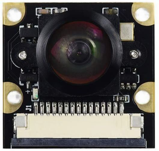 5MP OV5647 RPi -kameramodul med Fisheye -objektiv för Raspberry Pi med 200 Degree FoV