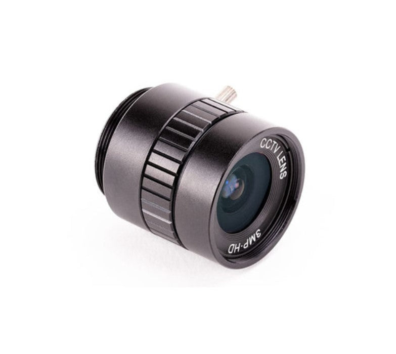 6 mm vidvinkelobjektiv för Raspberry Pi HQ -kamera och IMX477R HQ -kamera