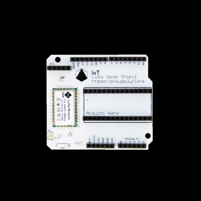 LoRa IoT-nod (multifrekvens) -sköld för Arduino