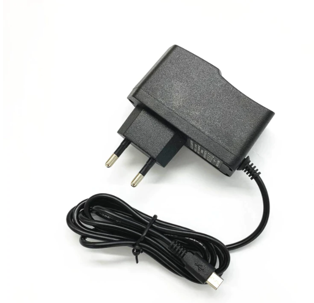 5V 2A DC -strömförsörjning Micro USB -kontakt EU -adapterkontakt