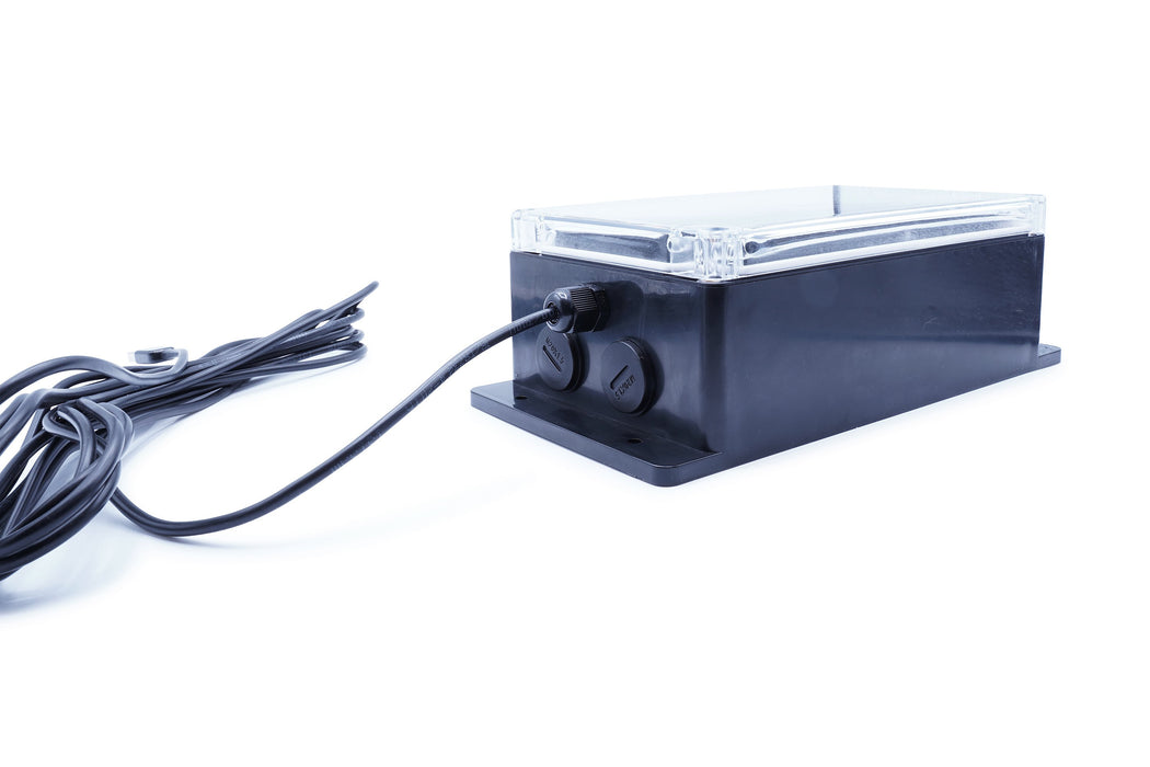KKSB Universal Vattentätt SBC Chassi med M20-kontakter och 5-meters Micro USB-kabel