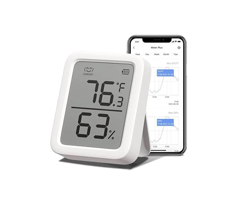 SwitchBot Meter Plus Temperature and Hygrometer (White)