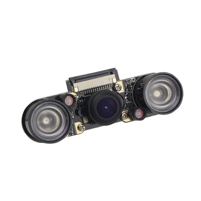 RPi Night Vision Camera Module för Raspberry Pi 5MP OV5647 Fisheye Lens 1080p