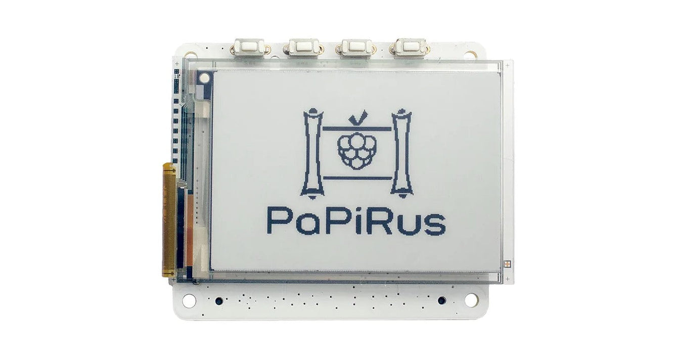 2.7-tum PaPiRus e-Ink Screen HAT för Raspberry Pi