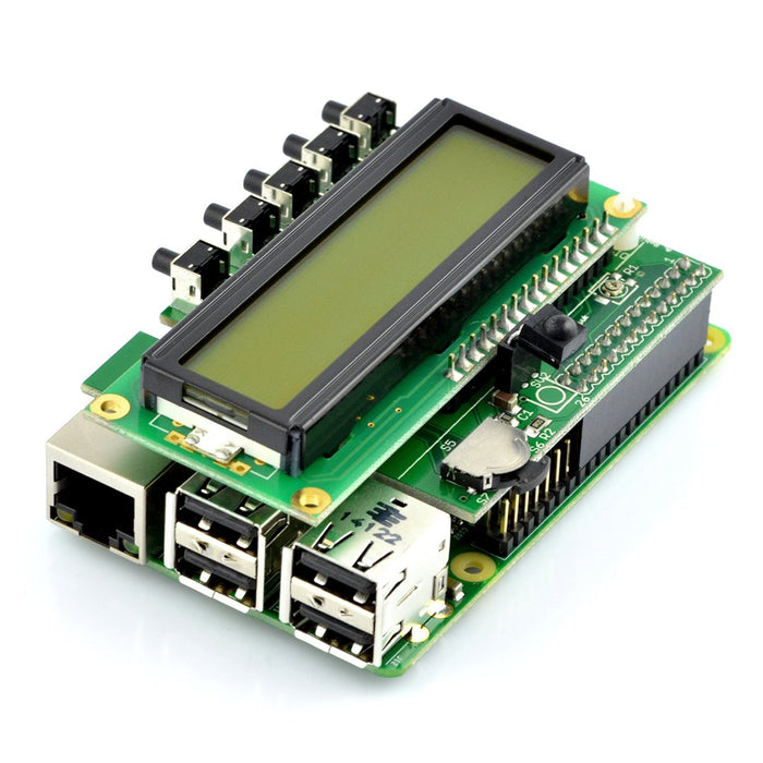PiFace Control och Display 2 för Raspberry Pi 2B, B+och A+