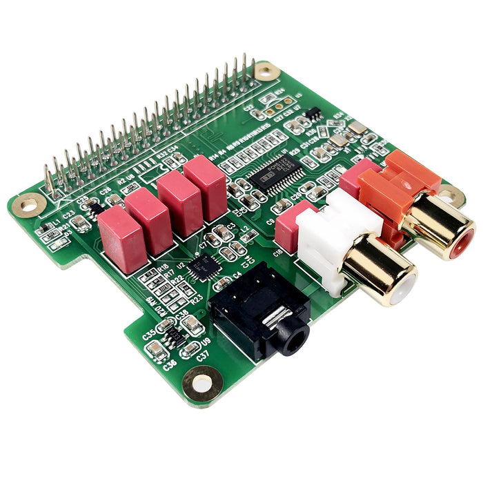 HiFi DAC HAT for Raspberry Pi PCM5122 DAC TPA6133 AMP EEPROM IR Receiver