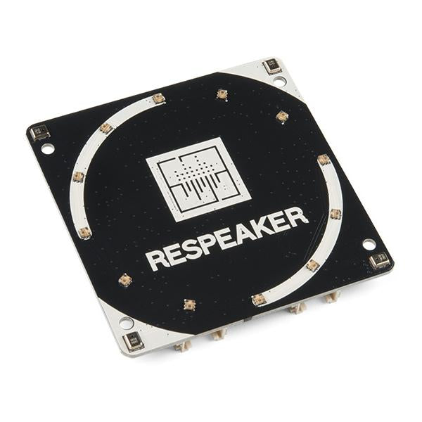 4-Mic Array Expansion Board för Raspberry Pi (ReSpeaker Quad-Microphone)
