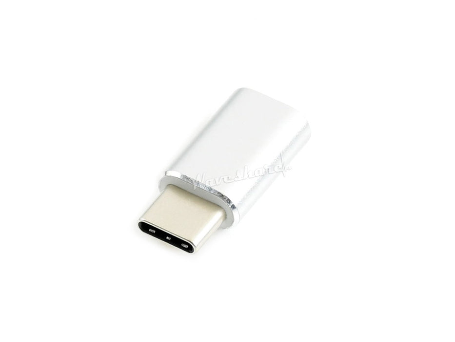 Raspberry Pi 4B strömförsörjningsadapter USB Micro-B (hona) till USB-C (hane) kontaktadapter