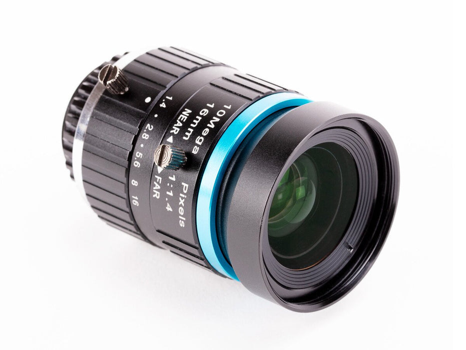 16 mm teleobjektiv med multifältvinkel för Raspberry Pi HQ -kamera