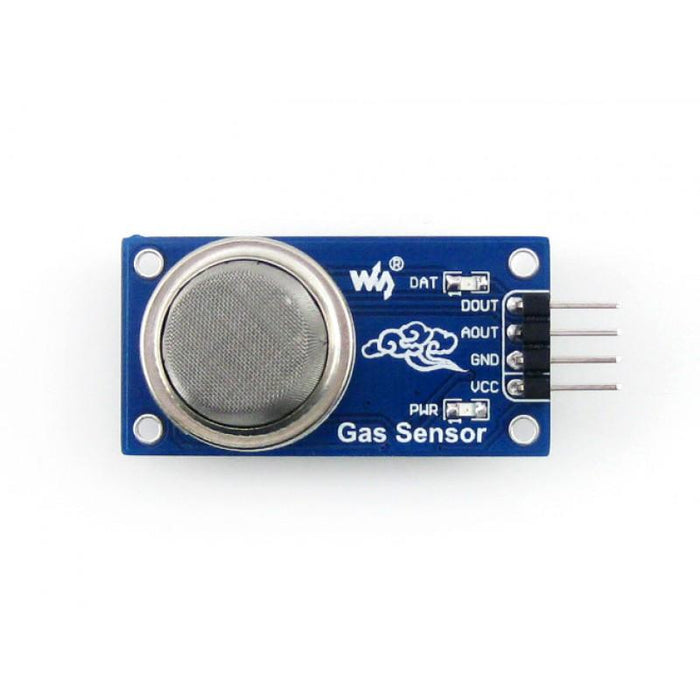 MQ 5 Gassensor LPG, kol och naturgasdetektering 2.5V 5.0V med 4 PIN -kabel
