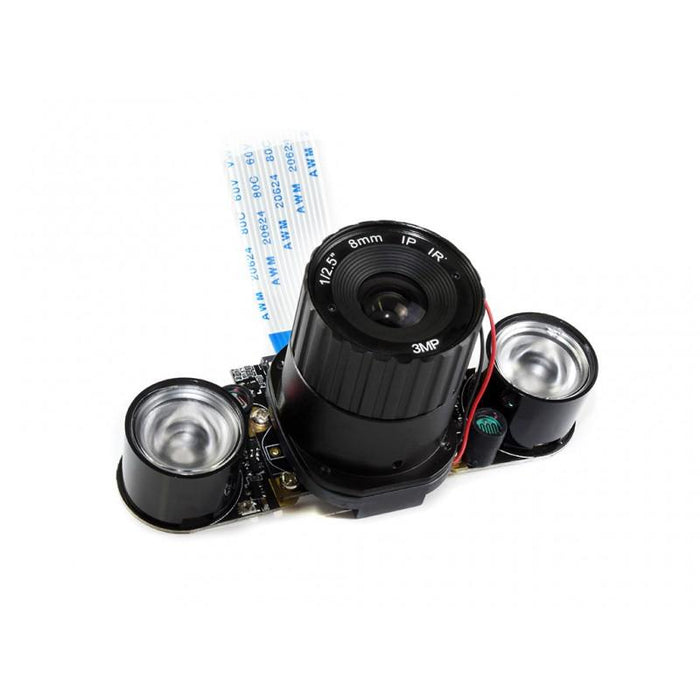 Raspberry Pi Night Vision Camera 5MP OV5647 IR Cut med infraröda lysdioder