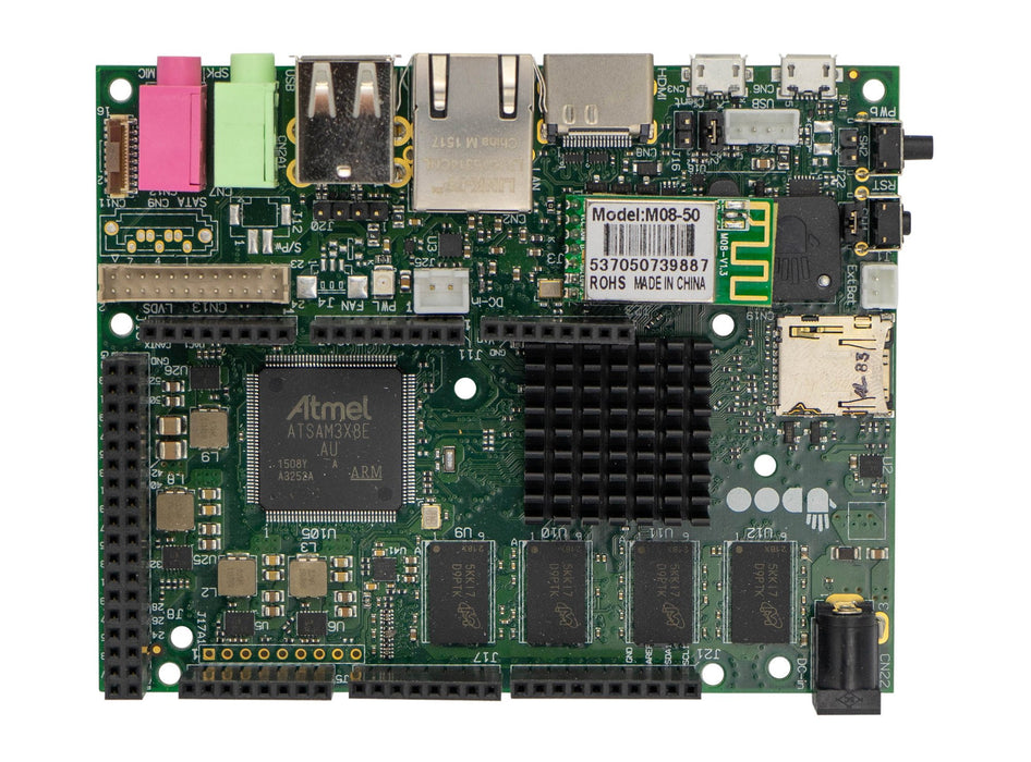 UDOO Dual Basic NXP i.MX6 1 GHz Dual Core ARM Cortex-A9 Atmel SAM3X8E 1 GB RAM